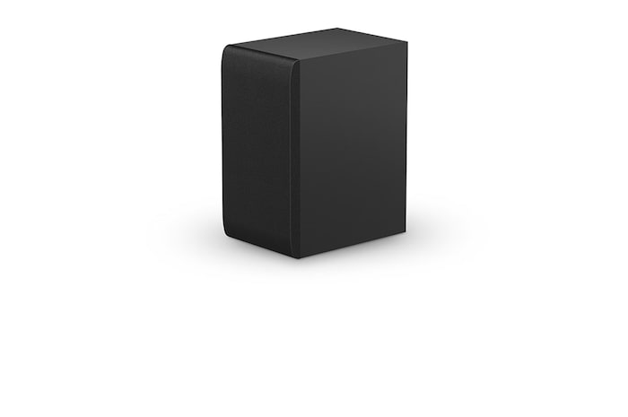 Natočený pohled na subwoofer