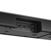 Natočený pohled na zadní stranu soundbaru LG Soundbar S90TR