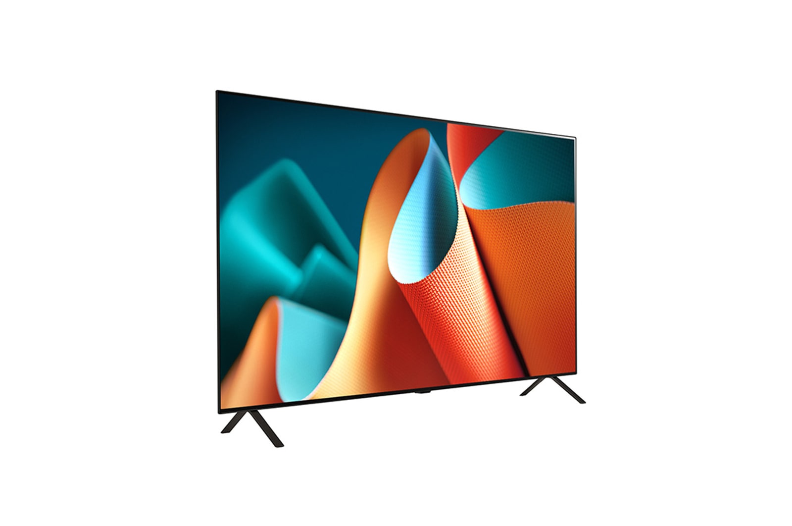 Pravý boční pohled na LG OLED TV, OLED B4E