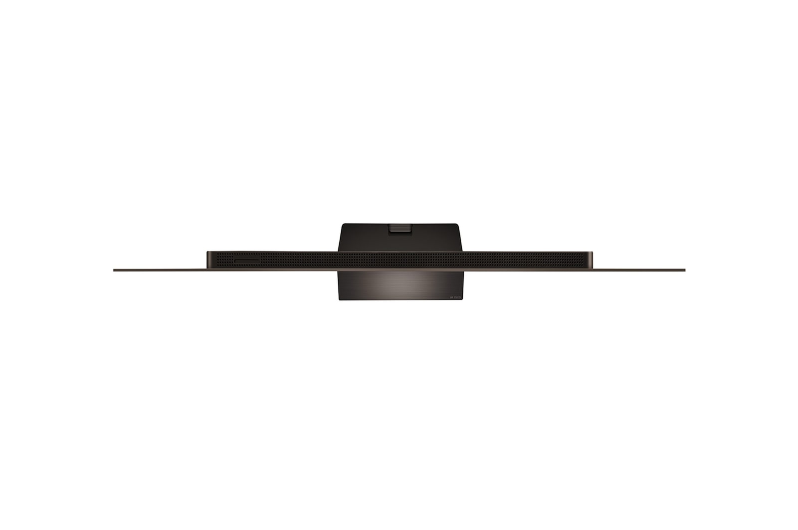 Aerial view of LG OLED evo TV, OLED C4