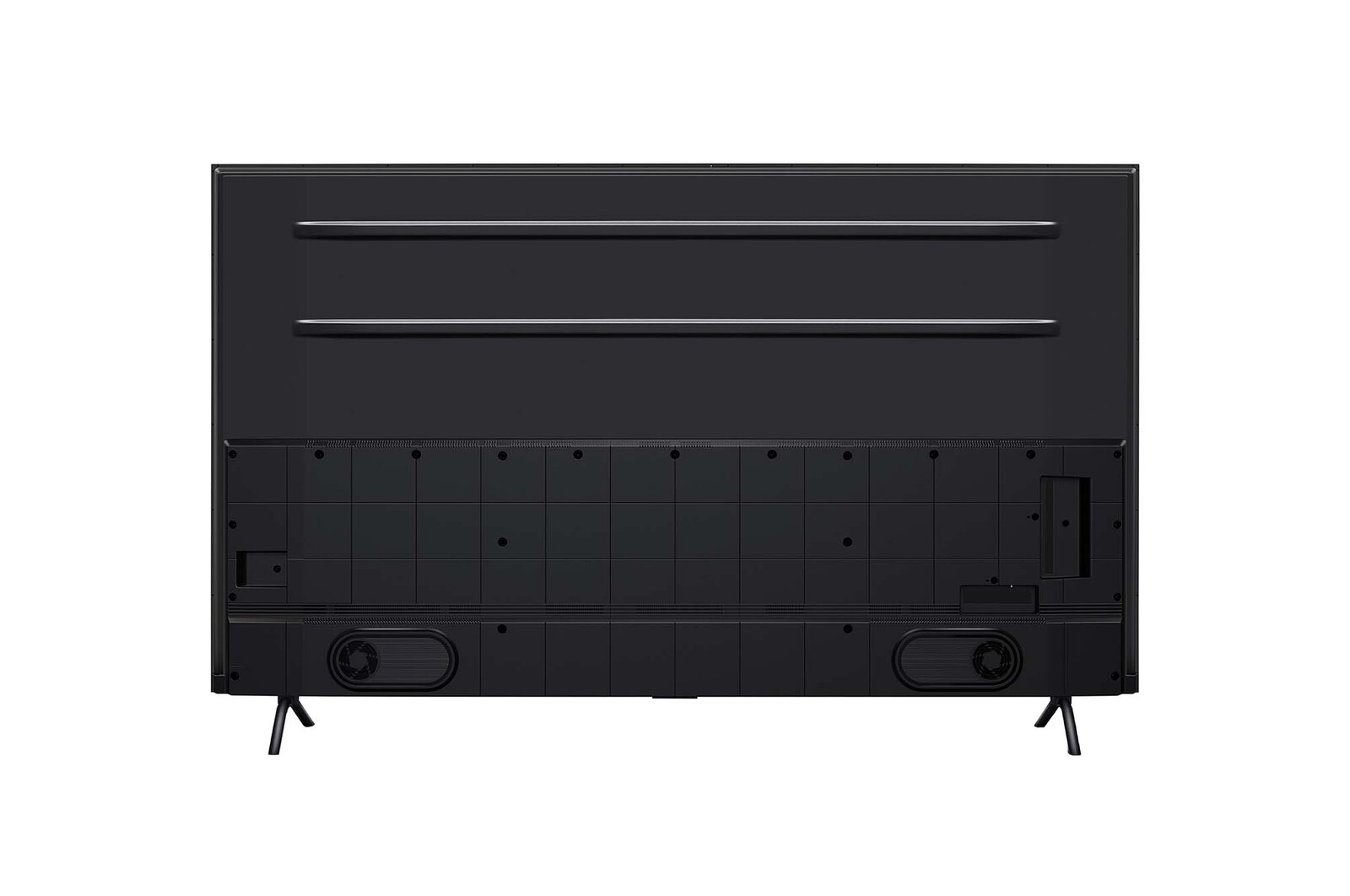 Zadní pohled na televizor LG QNED89