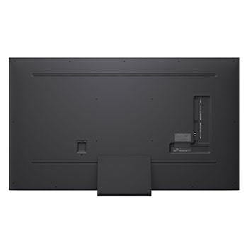 Zadní pohled na LG QNED evo QNED85 TV