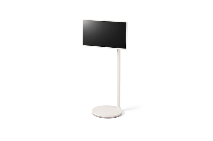 'Boční pohled z úhlu 15° v horizontálním režimu, kdy obrazovka směřuje doleva