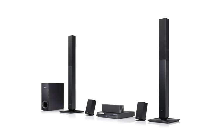 LG 5.1 kanálový 3D Blu-ray systém domácího kina, Smart TV, hudební výkon 850W, USB direct ripping, DLNA, BH6420P