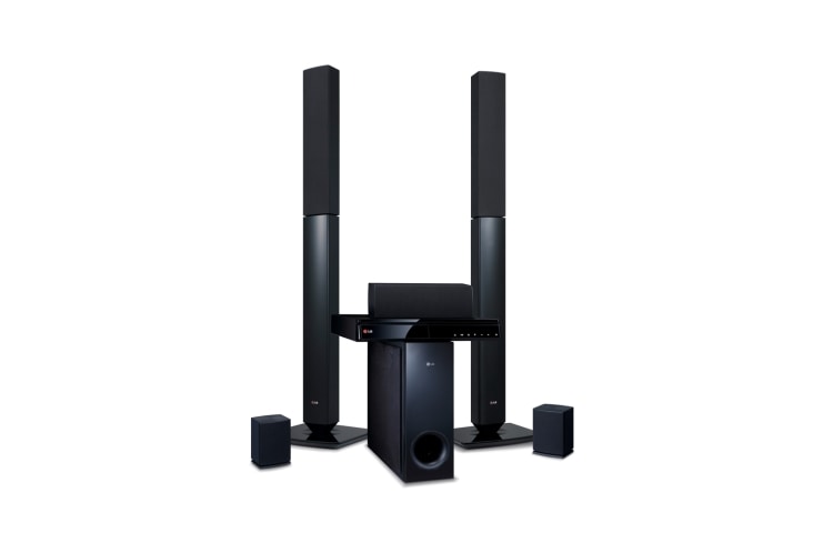 LG 5.1 kanálový 3D Blu-ray systém domácího kina, Smart TV, DLNA, hudební výkon 1000W, BH6430P