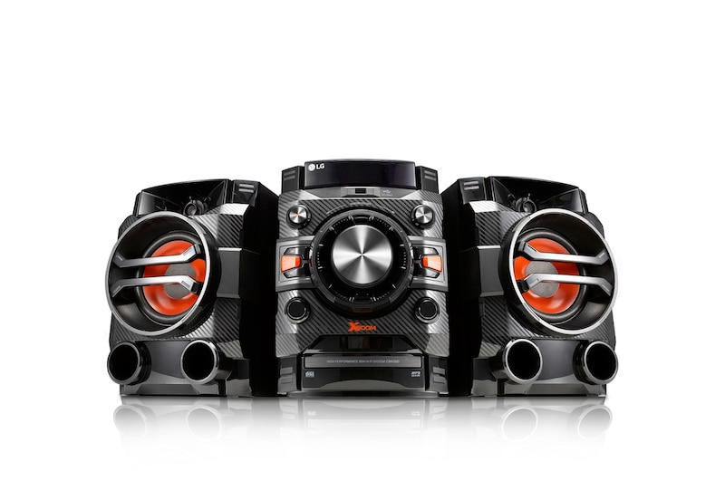 LG Mikro Hi-Fi systém s CD přehrávačem, výkon 230W, USB, Aux In, nahrávání na USB, CM4360