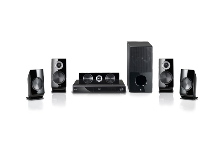 Čelní pohled na 5.1 kanálový 1100 W systém domácího kina HX906SB