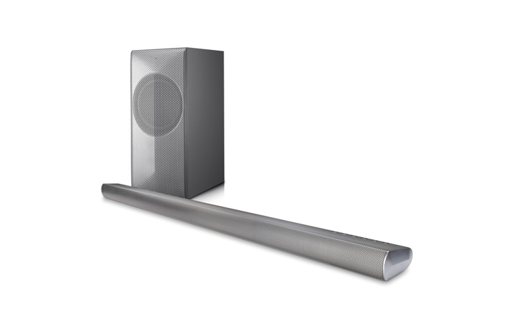 LG 4.1 Ch Soundbar, 360W hudební výkon, Multiroom řešení (HS7), bezdratový subwoofer, Bluetooth, wifi, LAS750M