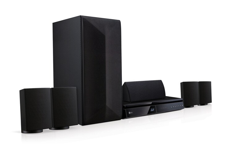 Čelní pohled na 3D Blu-ray™ / DVD Home Theater System LHB625