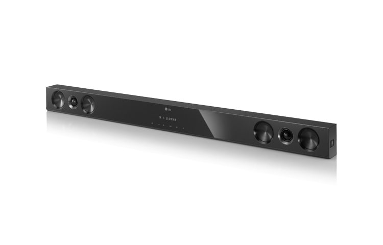 LG 2.1 kanálový SoundBar, hudební výkon 160W, 2x Optický vstup, Bluetooth, možnost připojení externího HDD, možnost připevnění na stěnu, NB2420A