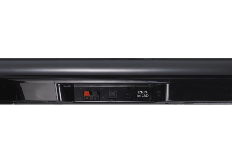 LG 2.1Ch Sound Bar, vhodný pro 42" TV, hudební výkon 120W, Bluetooth, bezdrátová synchronizace zvuku, NB2540