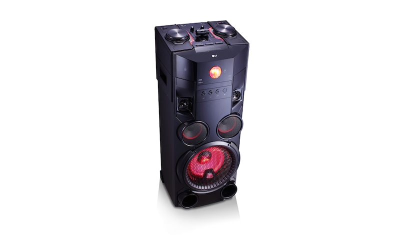 LG Mikro Hi-Fi systém s CD přehrávačem, výkon 1000W, 2x USB, Bluetooth, nahrávání na USB, OM7560