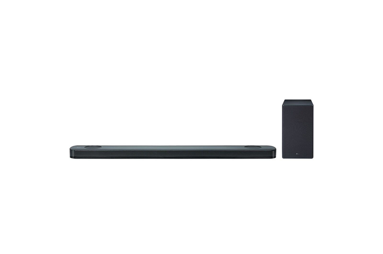 Čelní pohled na LG SK9Y, 5.1.2 Sound Bar SK9Y