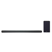 Čelní pohled na Sound Bar 5.1.2 | Bezdrátový subwoofer | Multi Bluetooth | Hudební výkon 570 W | DTS X | Google Multi Zone | Audiopřevodník HiFi DAC 24Bit - 192kHz SL10Y