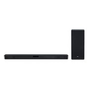 Čelní pohled na Sound Bar 2.1 | Bezdrátový subwoofer | Multi Bluetooth | Hudební výkon 400 W | DTS Virtual:X | Audiopřevodník HiFi DAC 24Bit - 96kHz SL5Y