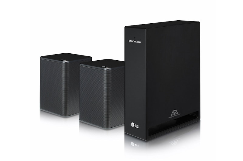 LG Rozšiřující bezdrátová sada zadních reproduktorů 2.0 140W pro Sound Bar, SPK8