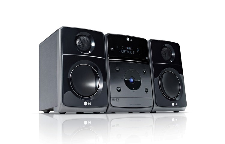LG mikro hifi systém s CD, XA64