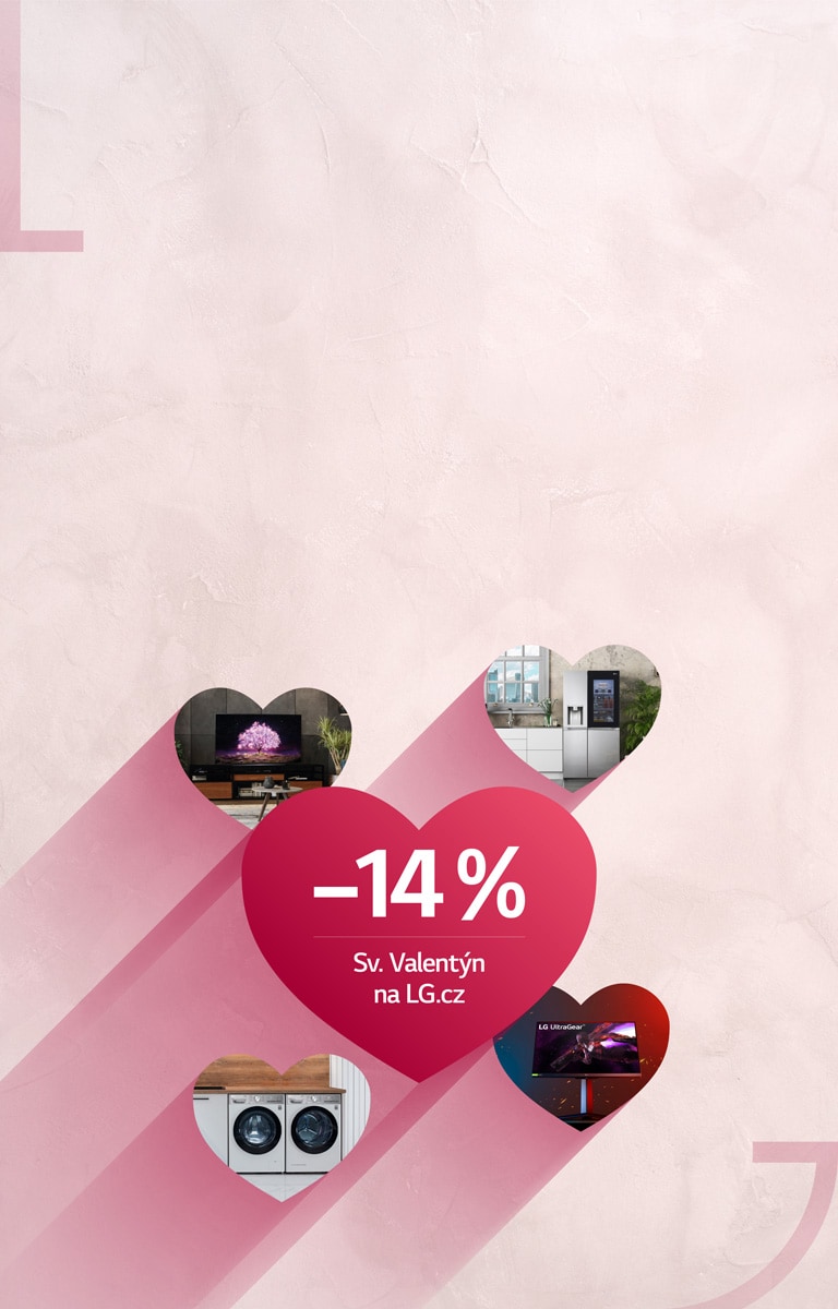 Valentýnská sleva jen v pondělí 14.2.