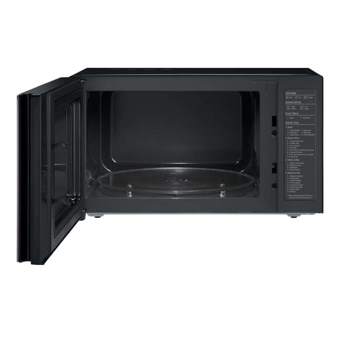 LG Mikrovlnná trouba s grilem | 25 l | Smart Inverter | EasyClean™|Nerez a kouřové sklo, MH6565DPR