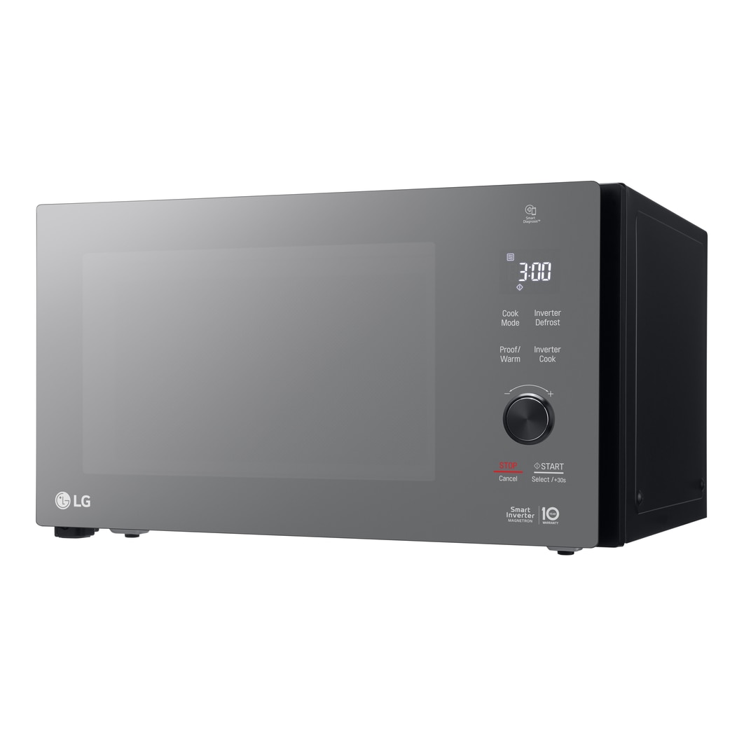 LG Mikrovlnná trouba s grilem | 25 l | Smart Inverter | EasyClean™|Nerez a kouřové sklo, MH6565DPR