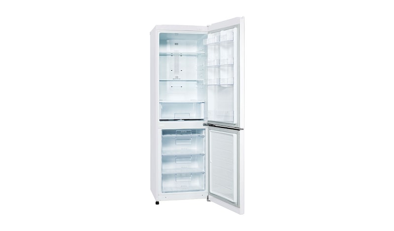 LG Hrubý objem 354l | 236 kWh/rok | LG Lineární invertorový kompresor | LG Total No Frost | Multi-Air Flow™ | NatureFRESH | Vnější LED displej | Smart Diagnosis™, GBB329SWDZ