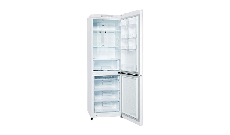 LG Hrubý objem 354l | 236 kWh/rok | LG Lineární invertorový kompresor | LG Total No Frost | Multi-Air Flow™ | NatureFRESH | Vnitřní LED displej | Smart Diagnosis™, GBB329SWJZ