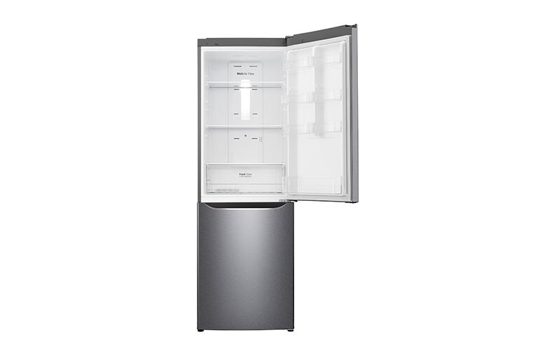 LG Hrubý objem 354l | 242 kWh/rok | LG Lineární invertorový kompresor | LG Total No Frost | Multi-Air Flow™ | NatureFRESH | Vnější LED displej | Smart Diagnosis™, GBB39DSDZ