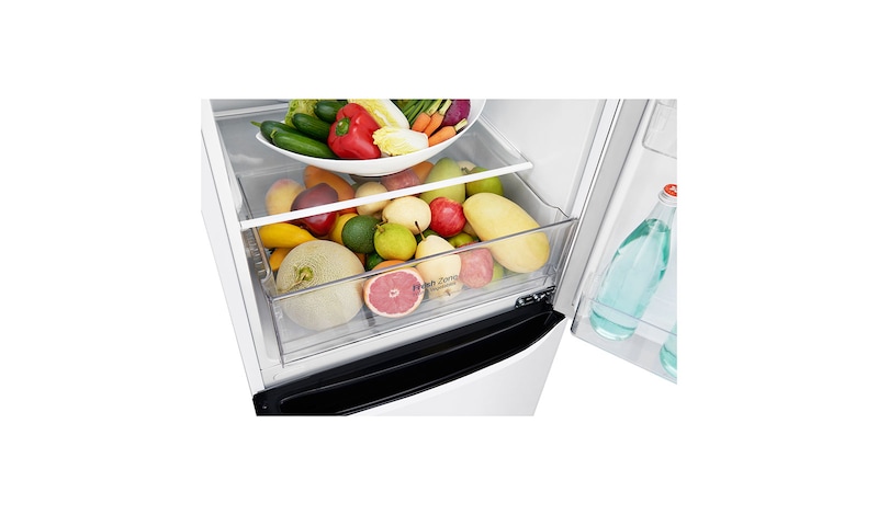 LG Hrubý objem 354l | 242 kWh/rok | LG Lineární invertorový kompresor | LG Total No Frost | Multi-Air Flow™ | NatureFRESH | Vnitřní LED displej | Smart Diagnosis™, GBB39SWJZ