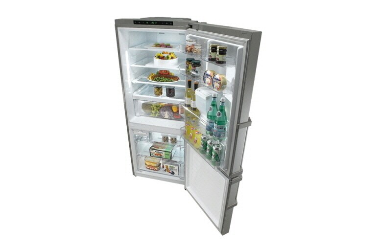 LG Hrubý objem 499 l | 296 kWh/rok | LG Lineární invertorový kompresor | LG Total No Frost | Multi-Air Flow™ | Vnější LED displej | Smart Diagnosis™, GBB548PZCZH