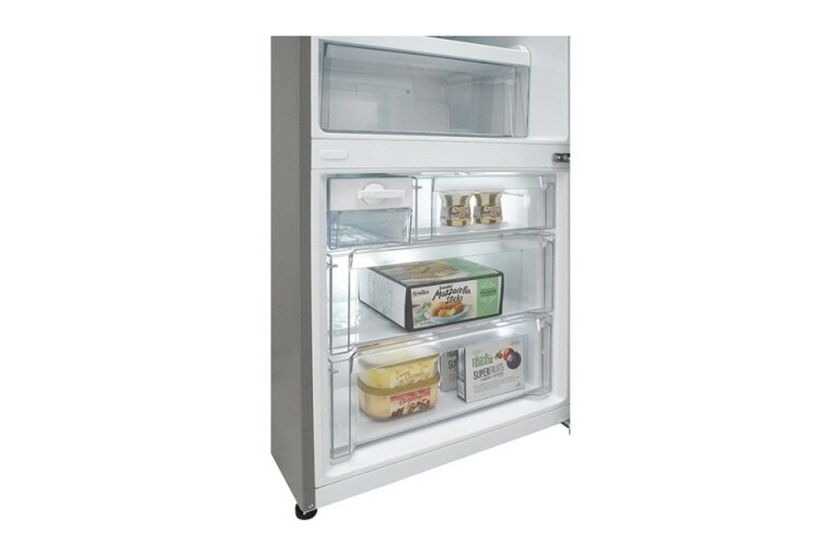 LG Hrubý objem 499 l | 296 kWh/rok | LG Lineární invertorový kompresor | LG Total No Frost | Multi-Air Flow™ | Vnější LED displej | Smart Diagnosis™, GBB548PZCZH