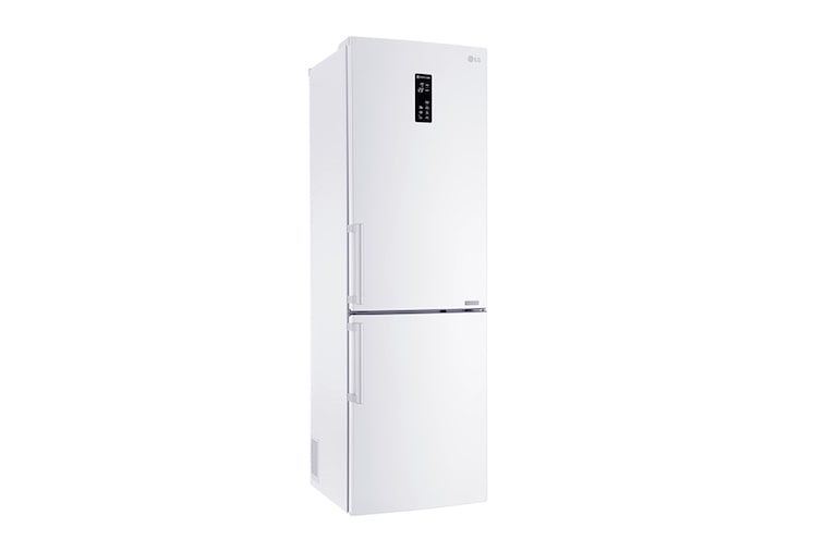 LG Hrubý objem 348 l | 259 kWh/rok | LG Lineární invertorový kompresor | LG Total No Frost | Multi-Air Flow™ | NatureFRESH | Vnější LED displej | Smart Diagnosis™, GBB59SWFZB