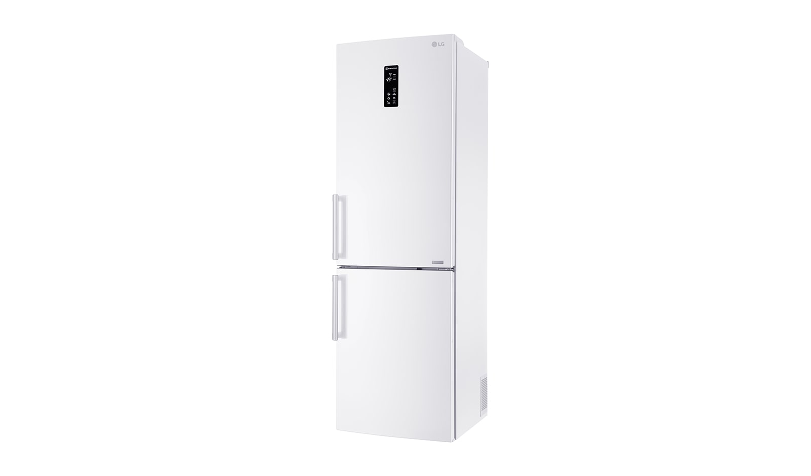 LG Hrubý objem 348 l | 259 kWh/rok | LG Lineární invertorový kompresor | LG Total No Frost | Multi-Air Flow™ | NatureFRESH | Vnější LED displej | Smart Diagnosis™, GBB59SWFZB