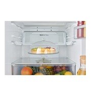 LG Hrubý objem 348 l | 174 kWh/rok | LG Lineární invertorový kompresor | LG Total No Frost | Multi-Air Flow™ | NatureFRESH | Vnitřní LED displej | Smart Diagnosis™, GBB59SWHFS