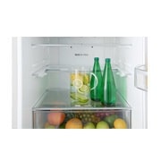 LG Hrubý objem 348 l | 174 kWh/rok | LG Lineární invertorový kompresor | LG Total No Frost | Multi-Air Flow™ | NatureFRESH | Vnitřní LED displej | Smart Diagnosis™, GBB59SWHFS