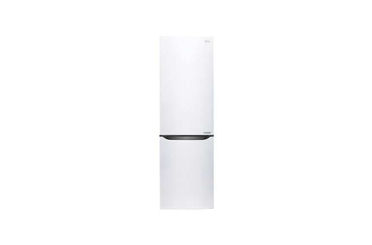 Čelní pohled na Hrubý objem 348 l | 290 kWh/rok | LG Lineární invertorový kompresor |  LG Total No Frost | Multi-Air Flow™ | NatureFRESH | Vnitřní LED displej | Smart Diagnosis™ GBB59SWRVS