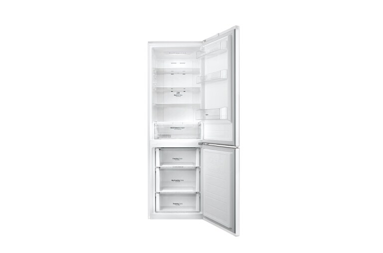 LG Hrubý objem 348 l | 290 kWh/rok | LG Lineární invertorový kompresor |  LG Total No Frost | Multi-Air Flow™ | NatureFRESH | Vnitřní LED displej | Smart Diagnosis™, GBB59SWRVS