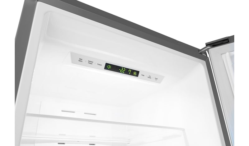 LG Hrubý objem 375 l | 178 kWh/rok | LG Lineární invertorový kompresor | LG Total No Frost | Multi-Air Flow™ | NatureFRESH | Vnitřní LED displej | Smart Diagnosis™, GBB60NSGFE