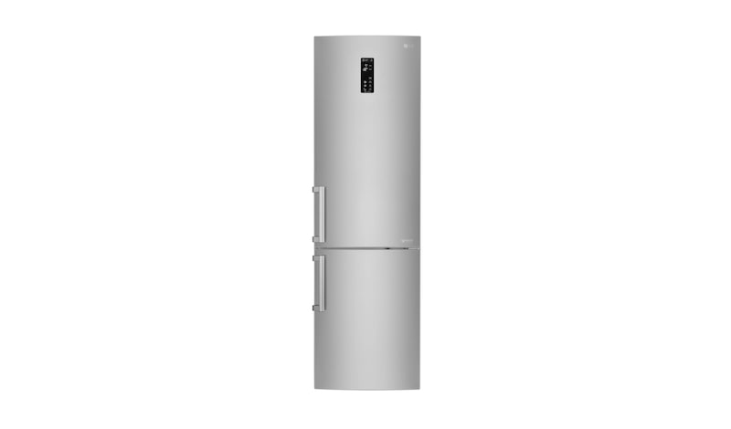 LG Hrubý objem 375 l | 161 kWh/rok | LG Lineární invertorový kompresor | LG Total No Frost | Multi-Air Flow™ | NatureFRESH | Vnější LED displej | Smart Diagnosis™, GBB60NSYXE