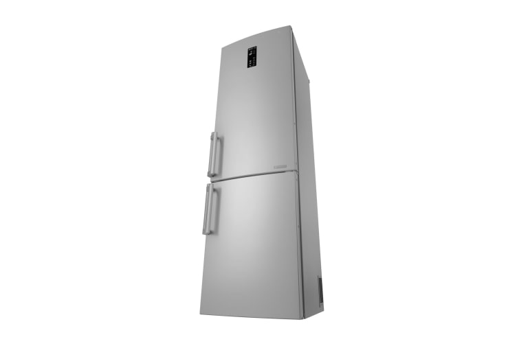 LG Hrubý objem 375 l | 161 kWh/rok | LG Lineární invertorový kompresor | LG Total No Frost | Multi-Air Flow™ | NatureFRESH | Vnější LED displej | Smart Diagnosis™, GBB60NSYXE