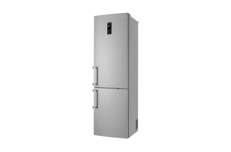 LG Hrubý objem 375 l | 161 kWh/rok | LG Lineární invertorový kompresor | LG Total No Frost | Multi-Air Flow™ | NatureFRESH | Vnější LED displej | Smart Diagnosis™, GBB60NSYXE