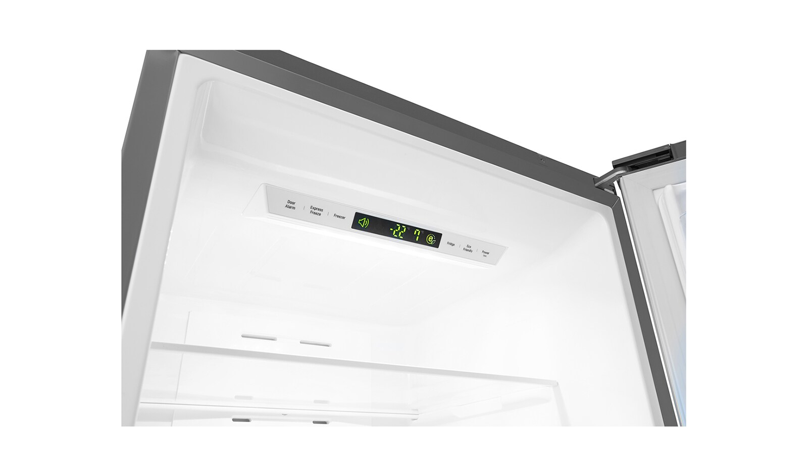 LG Hrubý objem 375 l | 178 kWh/rok | LG Lineární invertorový kompresor | LG Total No Frost | Multi-Air Flow™ | NatureFRESH | Vnitřní LED displej | Smart Diagnosis™, GBB60PZEFS