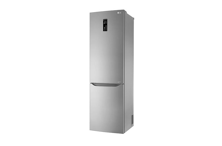 LG Hrubý objem 375 l | 266 kWh/rok | LG Lineární invertorový kompresor | LG Total No Frost | Multi-Air Flow™ | NatureFRESH | Vnější LED displej | Smart Diagnosis™, GBB60PZFZS