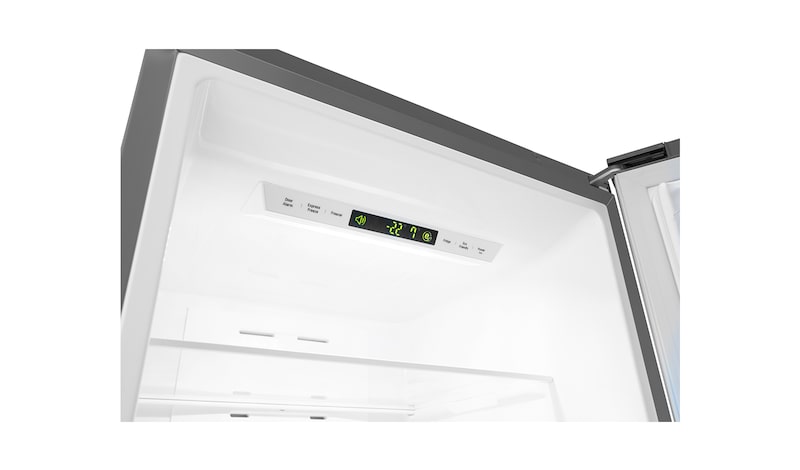 LG Hrubý objem 375 l | 178 kWh/rok | LG Lineární invertorový kompresor | LG Total No Frost | Multi-Air Flow™ | NatureFRESH | Vnitřní LED displej | Smart Diagnosis™, GBB60PZGFS