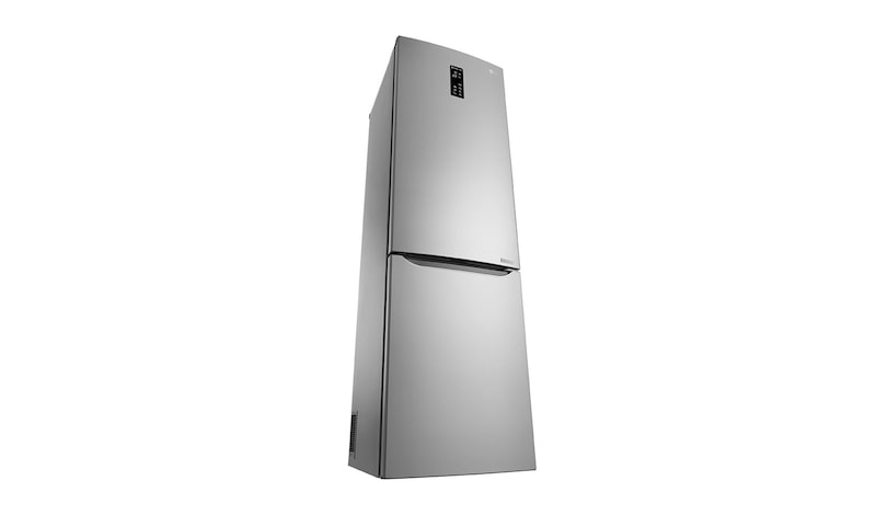 LG Hrubý objem 375 l | 178 kWh/rok | LG Lineární invertorový kompresor | LG Total No Frost | Multi-Air Flow™ | NatureFRESH | Vnější LED displej | Smart Diagnosis™, GBB60PZMFS