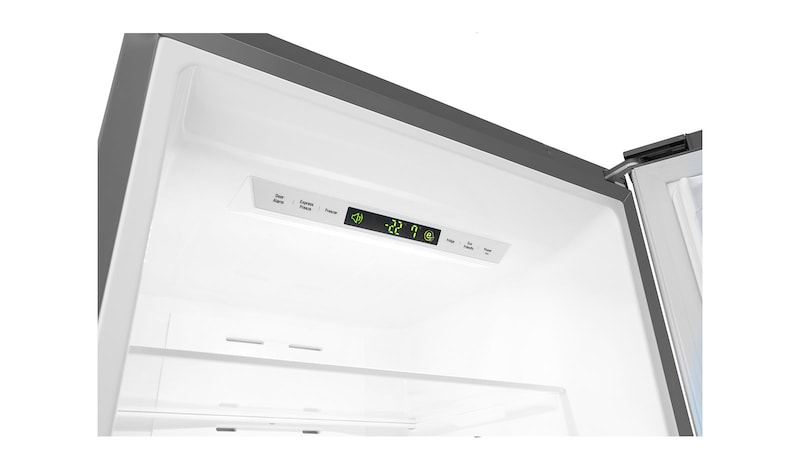 LG Hrubý objem 375 l | 178 kWh/rok | LG Lineární invertorový kompresor | LG Total No Frost | Multi-Air Flow™ | NatureFRESH | Vnitřní LED displej | Smart Diagnosis™, GBB60SAGFS