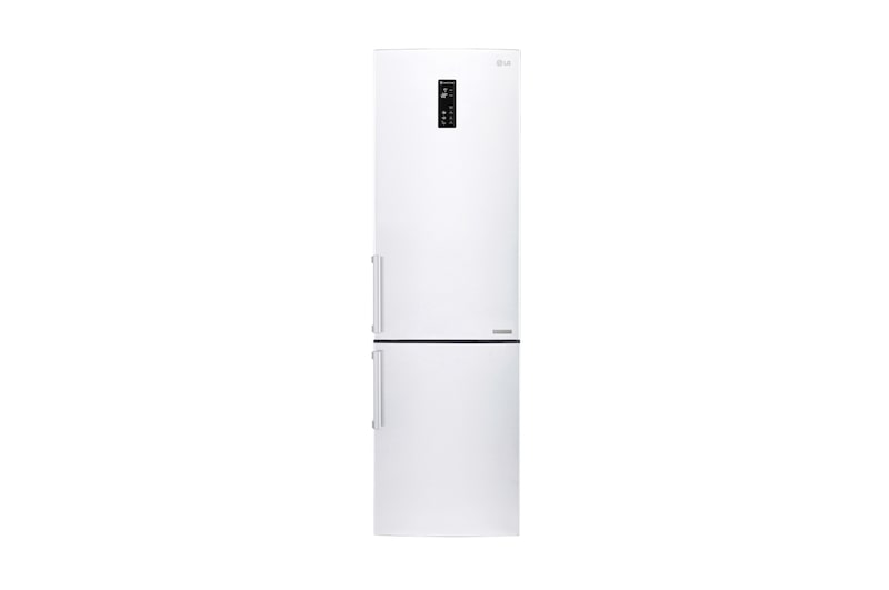 LG Hrubý objem 375 l | 266 kWh/rok | LG Lineární invertorový kompresor | LG Total No Frost | Multi-Air Flow™ | NatureFRESH | Vnější LED displej | ThinQ™ + WiFi, GBB60SWFZB