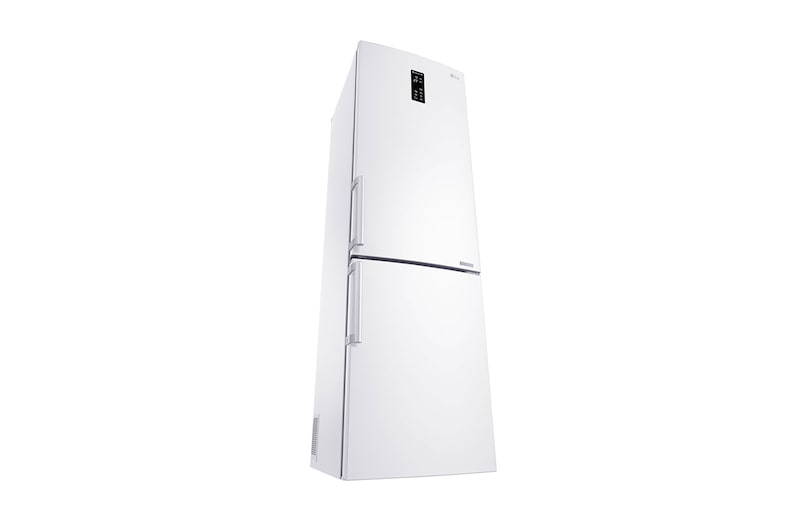 LG Hrubý objem 375 l | 266 kWh/rok | LG Lineární invertorový kompresor | LG Total No Frost | Multi-Air Flow™ | NatureFRESH | Vnější LED displej | ThinQ™ + WiFi, GBB60SWFZB