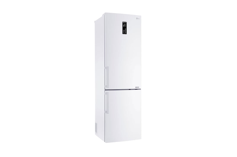 LG Hrubý objem 375 l | 266 kWh/rok | LG Lineární invertorový kompresor | LG Total No Frost | Multi-Air Flow™ | NatureFRESH | Vnější LED displej | ThinQ™ + WiFi, GBB60SWFZB