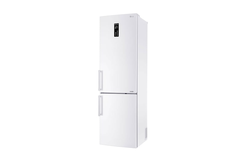 LG Hrubý objem 375 l | 266 kWh/rok | LG Lineární invertorový kompresor | LG Total No Frost | Multi-Air Flow™ | NatureFRESH | Vnější LED displej | ThinQ™ + WiFi, GBB60SWFZB