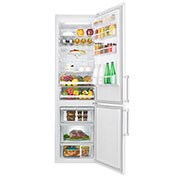 LG Hrubý objem 375 l | 266 kWh/rok | LG Lineární invertorový kompresor | LG Total No Frost | Multi-Air Flow™ | NatureFRESH | Vnější LED displej | ThinQ™ + WiFi, GBB60SWFZB